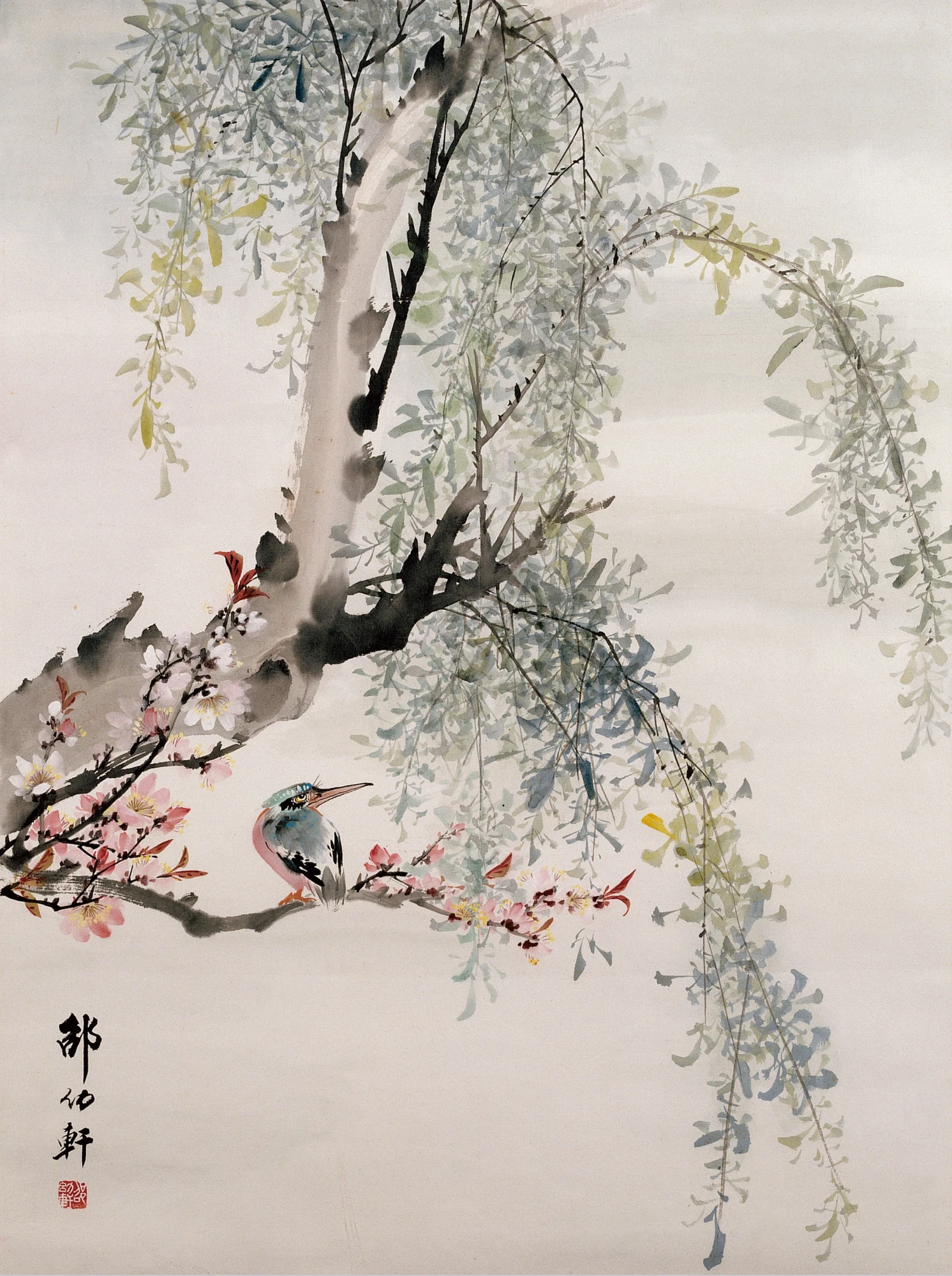 邵幼軒《池塘春色》