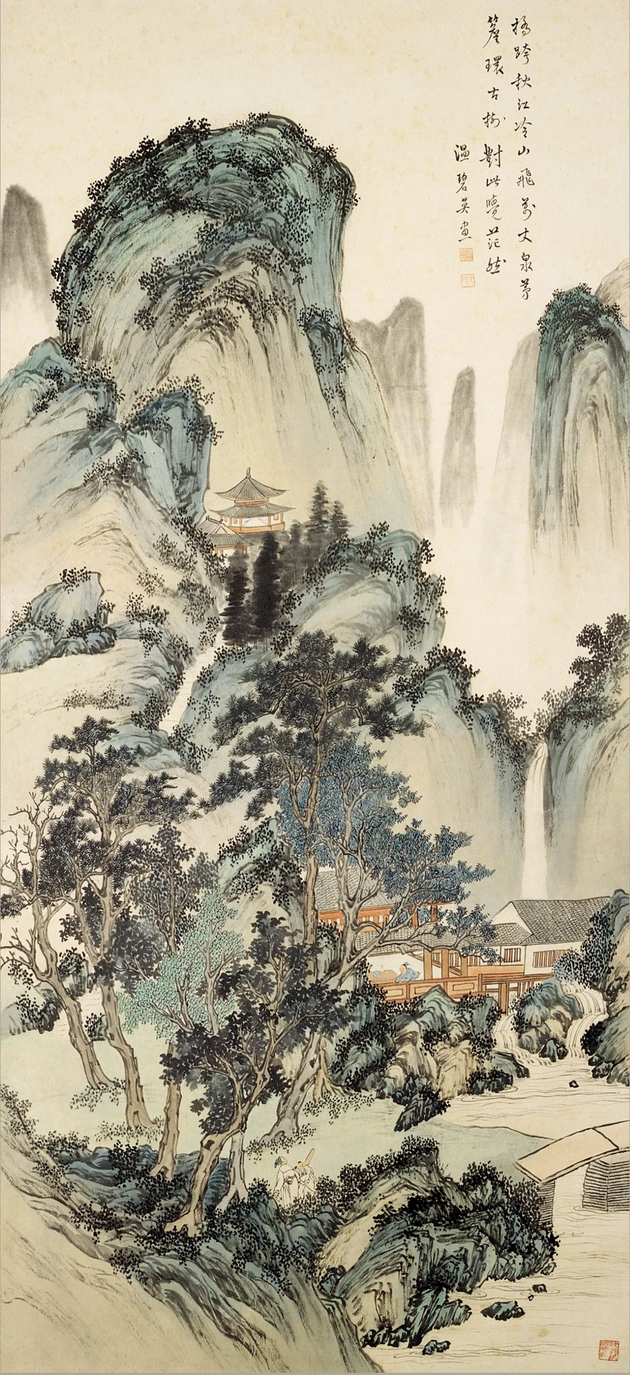 溫碧英《仙山樓閣》