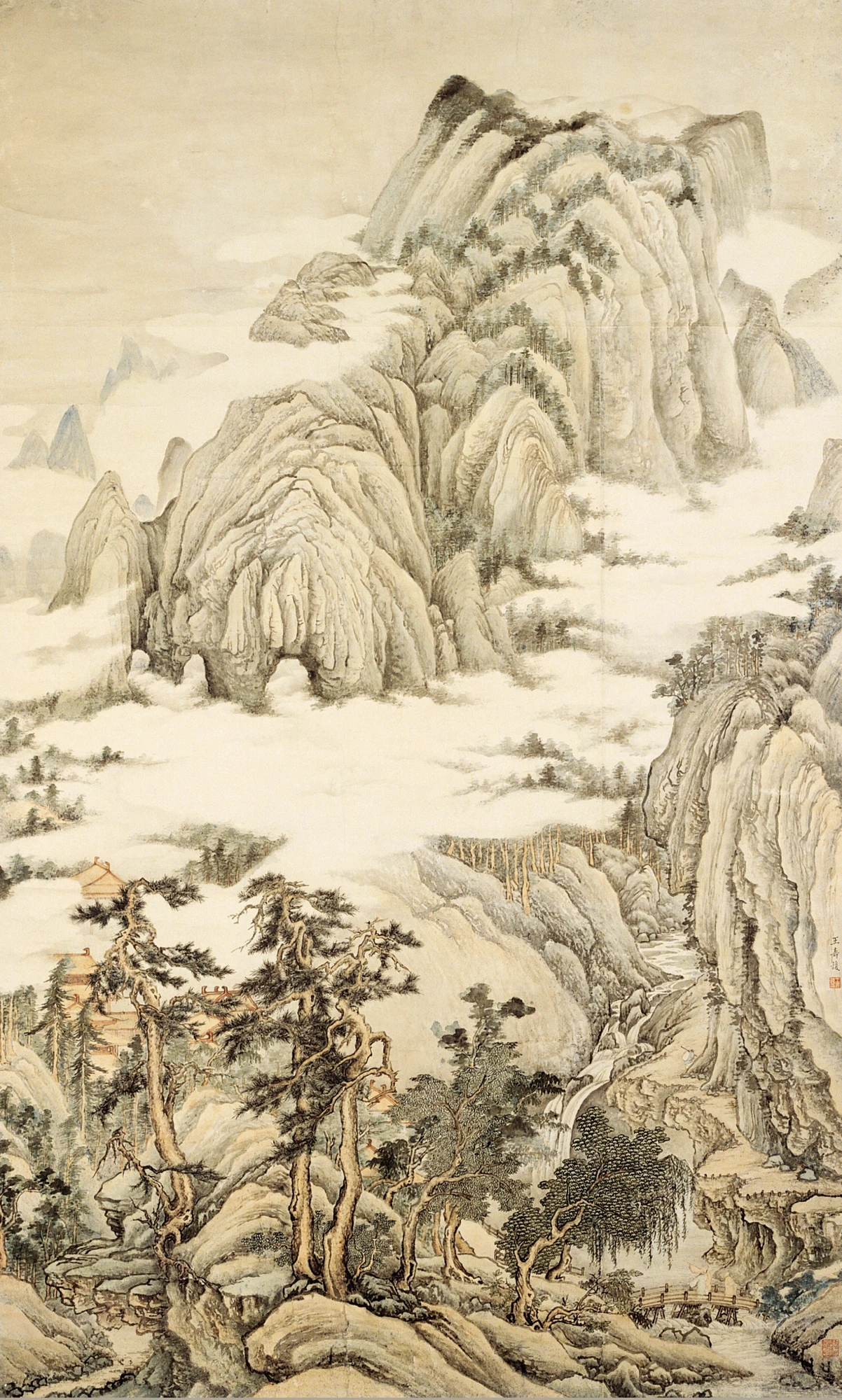 王壽蘐《山水》