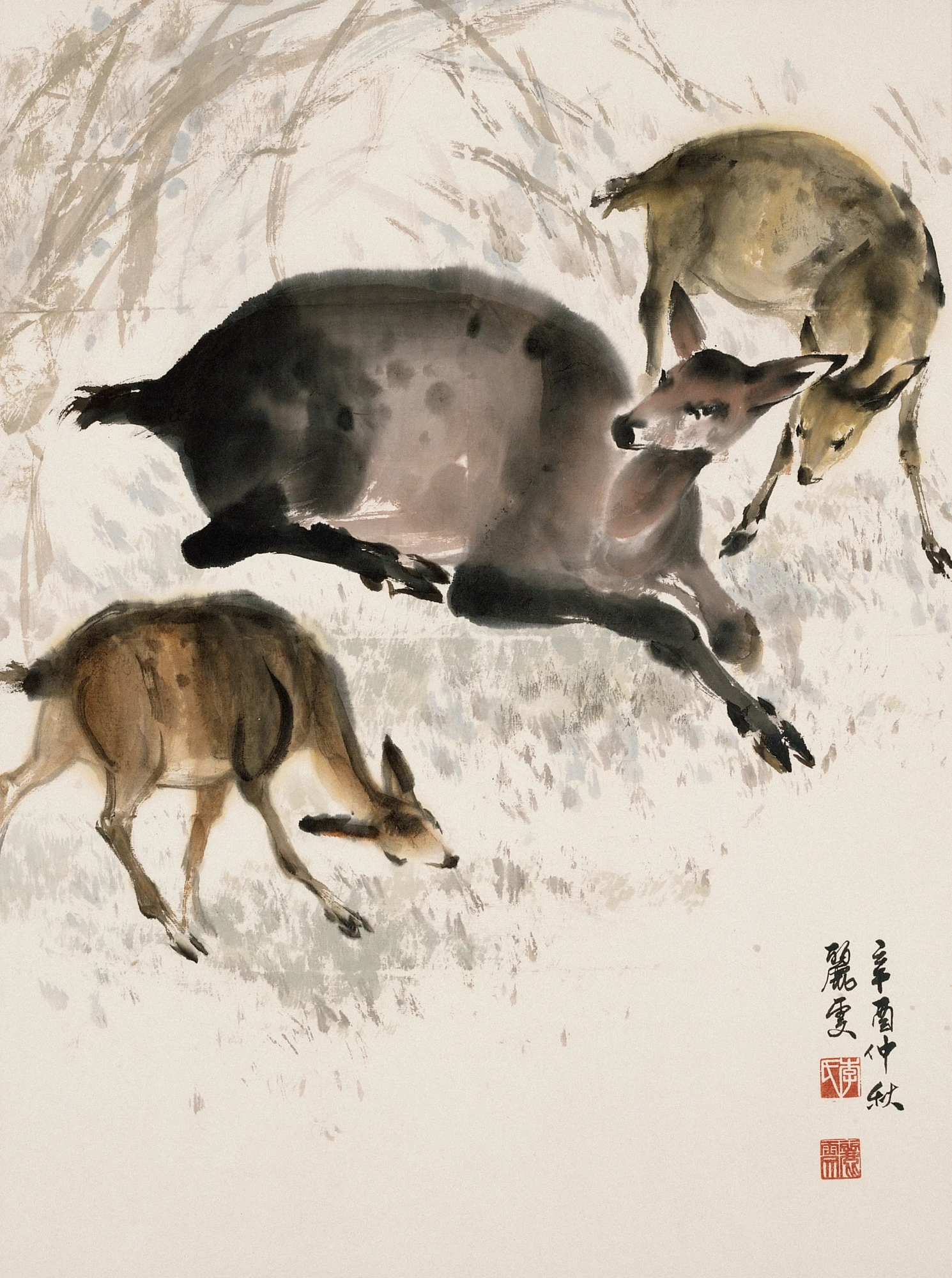 李麗雯《鹿苑長春》