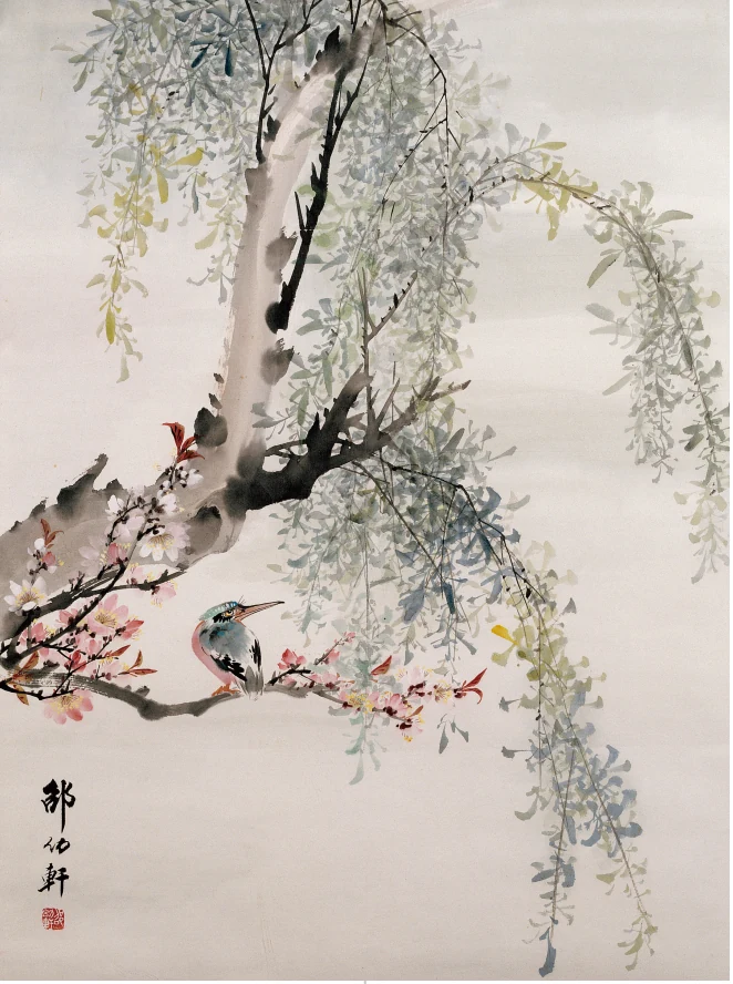 邵幼軒《池塘春色》