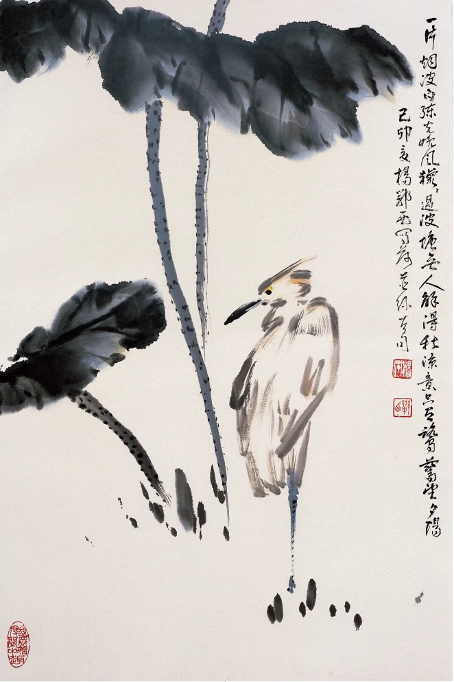 楊鄂西《荷》