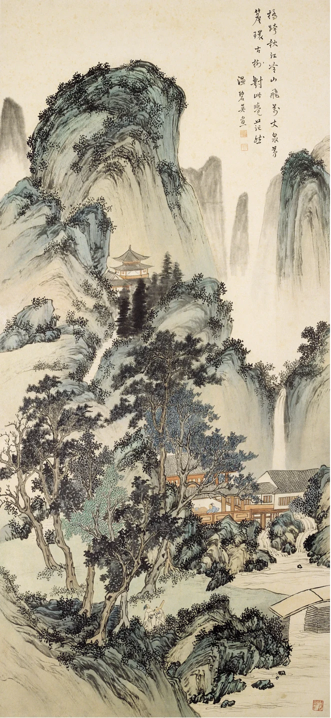 溫碧英《仙山樓閣》