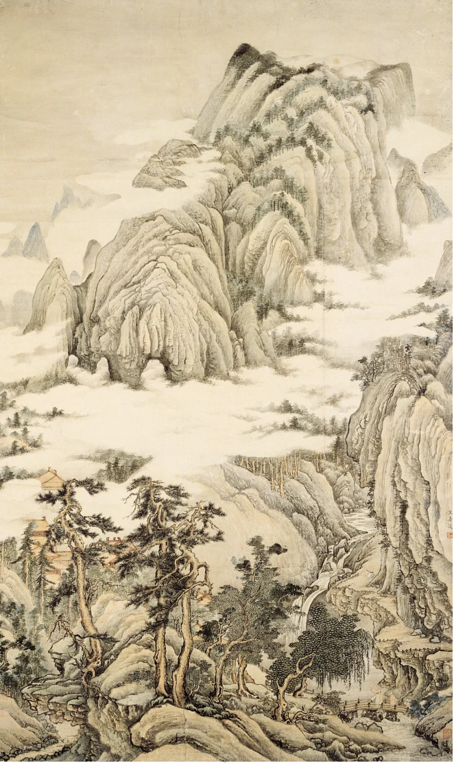 王壽蘐《山水》