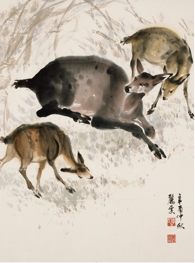 李麗雯《鹿苑長春》